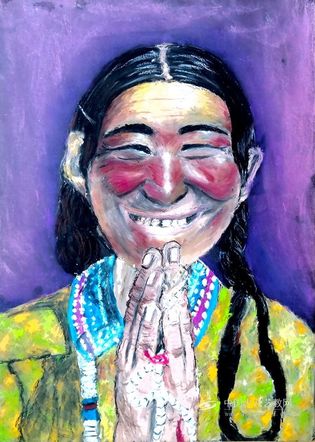 虔诚的信仰—《少儿画苑》国际少儿书画大赛作品赏析