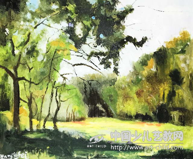 春意盎然—《少儿画苑》国际少儿书画大赛作品赏析