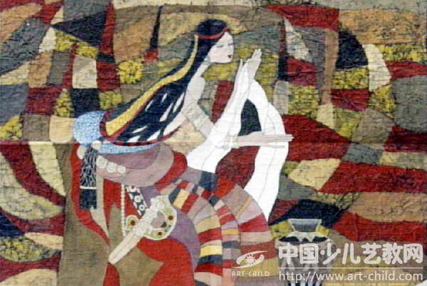 红土地--《少儿画苑》国际少儿书画大赛作品赏析