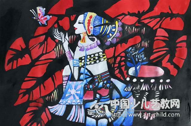 逐梦--《少儿画苑》国际少儿书画大赛作品赏析