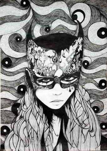 星空--《少儿画苑》国际少儿书画大赛作品赏析