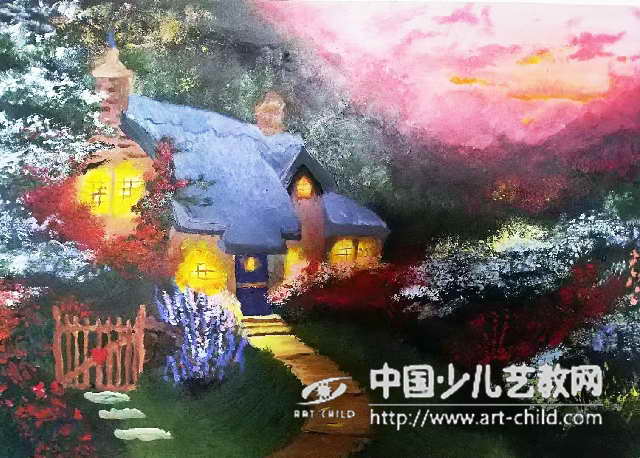 尤尔小屋--《少儿画苑》国际少儿书画大赛作品赏析