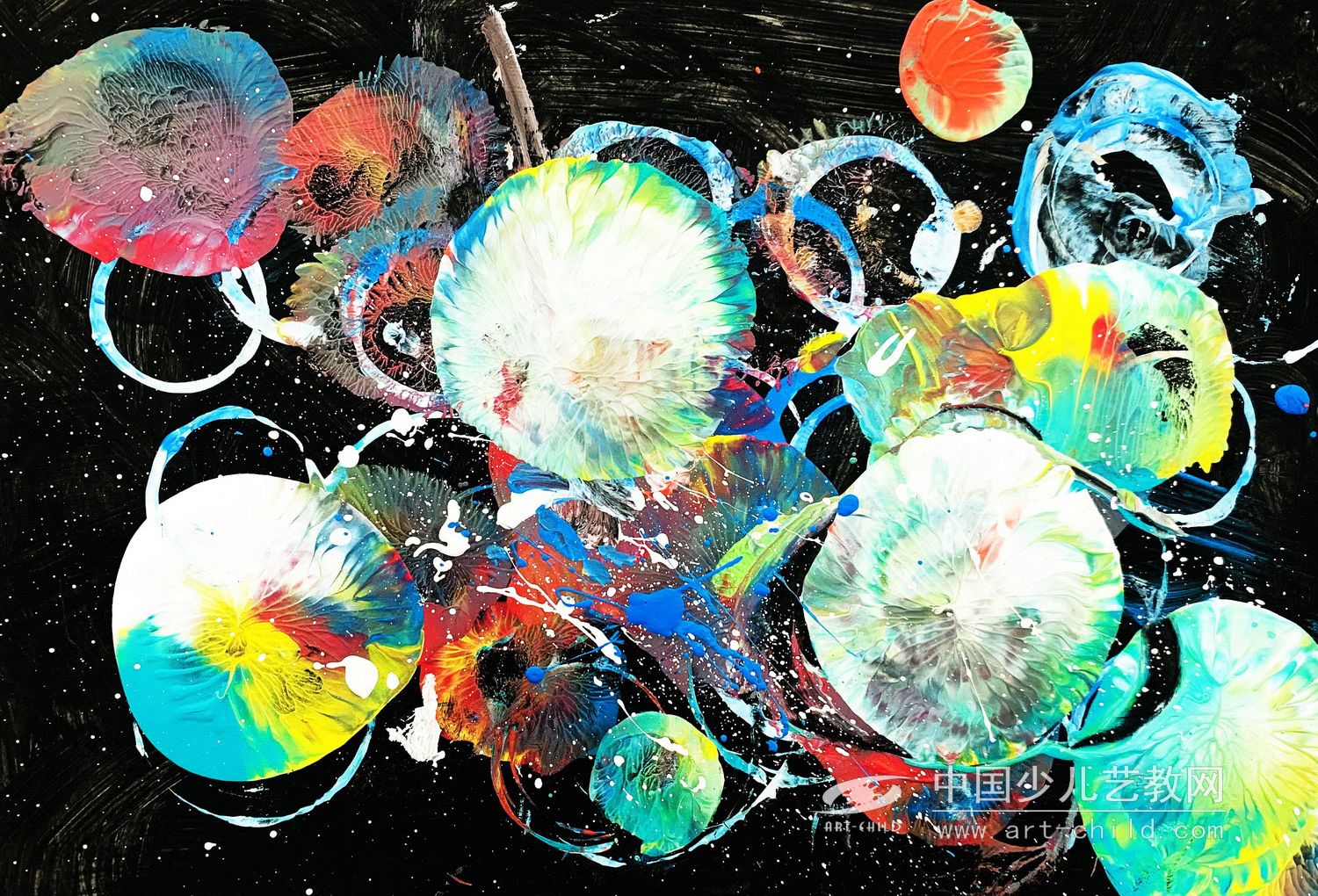泡泡秀—《少儿画苑》国际少儿书画大赛作品赏析