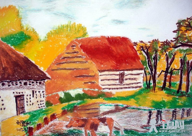 风景——《少儿画苑》第16届国际少儿书画大赛