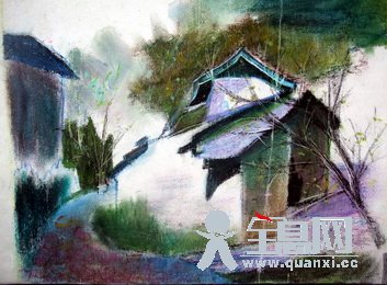 少儿书画大赛——水乡