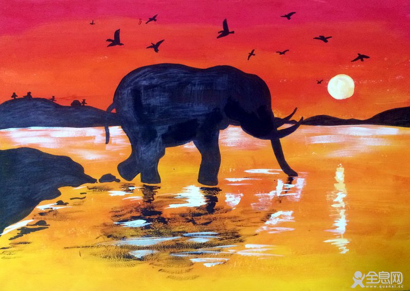 归——《少儿画苑》第26届国际少儿书画大赛精品