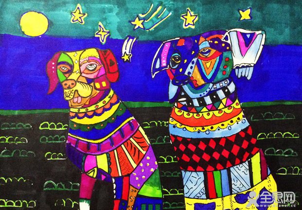 忠诚——《少儿画苑》第27届国际少儿书画大赛精品