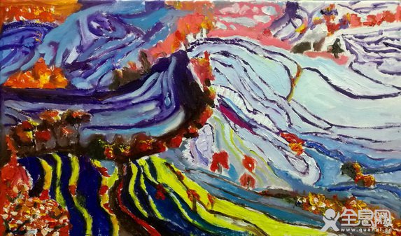 大地秋色--《少儿画苑》第27届少儿国际书画大赛精品