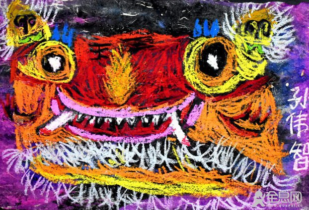 虎头帽——《少儿画苑》第27届国际少儿书画大赛精品