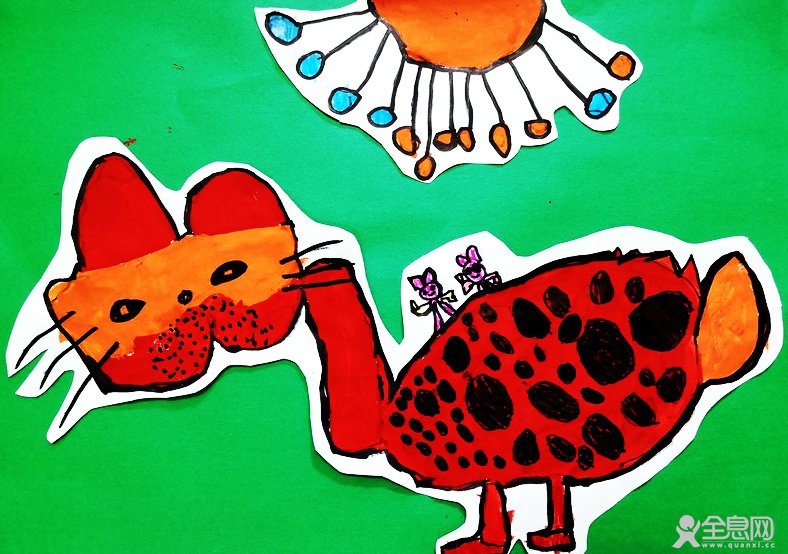 看杂技——《少儿画苑》第27届国际少儿书画大赛精品