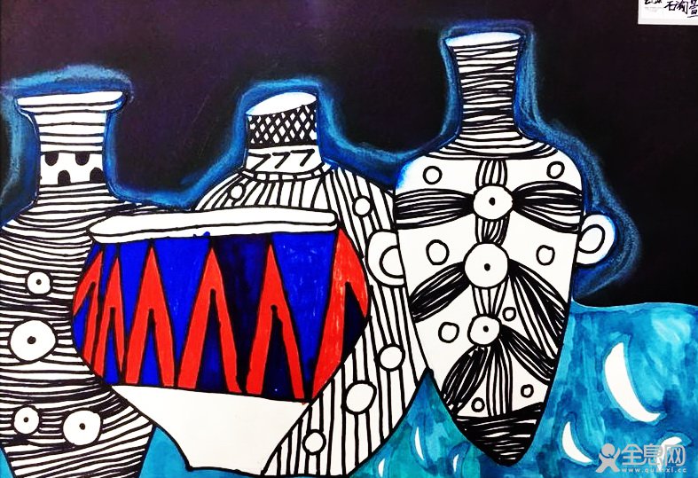 彩陶文化——《少儿画苑》第27届国际少儿书画大赛精品