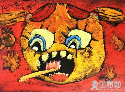 太阳——《少儿画苑》第27届国际少儿书画大赛精品