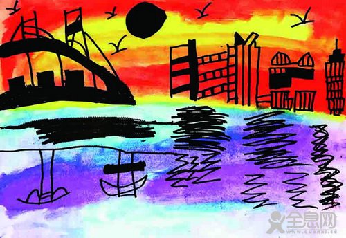 倒影——《少儿画苑》第28届少儿书画大赛精品