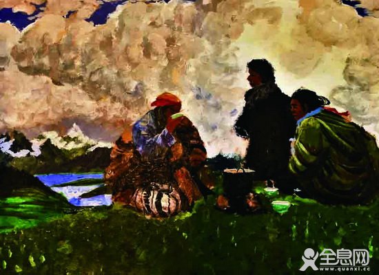 牧民——《少儿画苑》第28届少儿书画大赛精品