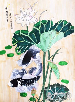 鱼趣——《少儿画苑》第29届国际少儿书画大赛精品