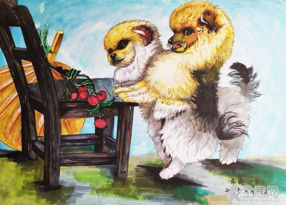 我的——《少儿画苑》第29届国际少儿书画大赛精品