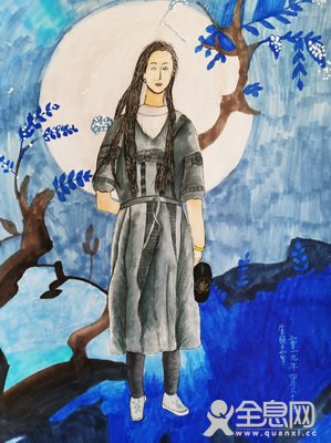 老师的灰裙子——《少儿画苑》第29届国际少儿书画大赛精品