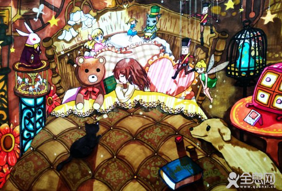 魔法屋——《少儿画苑》第29届国际少儿书画大赛精品