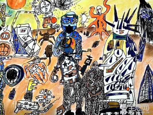 未来即现在——《少儿画苑》第29届国际少儿书画大赛精品