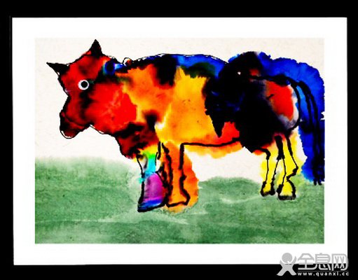 牛——《少儿画苑》第29届国际少儿书画大赛精品