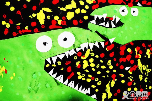 鳄鱼——《少儿画苑》第29届国际少儿书画大赛精品