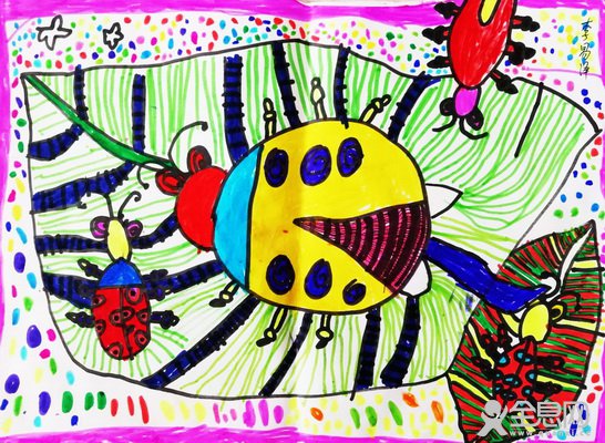 快乐的一家——《少儿画苑》第29届国际少儿书画大赛精品