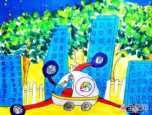 让城市无灰色——《少儿画苑》第29届国际少儿书画大赛精品