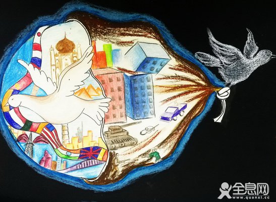 战争与和平——《少儿画苑》第29届国际少儿书画大赛精品