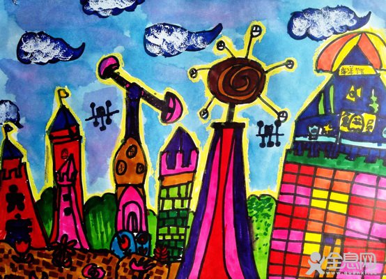 方特世界——《少儿画苑》第29届国际少儿书画大赛精品