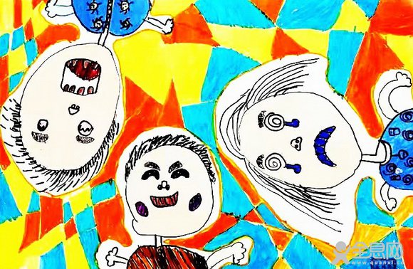 喜怒哀乐——《少儿画苑》第29届国际少儿书画大赛精品