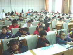 郑州少儿现场作画