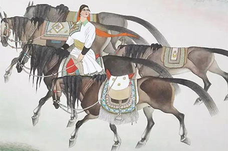 著名国画家关麟英艺术管窥