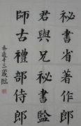 少儿书法欣赏3