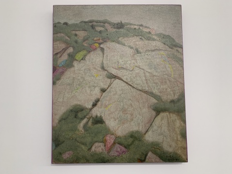 《如春再来》60&nbsp;× 50 cm 布面油画&nbsp; 2020
