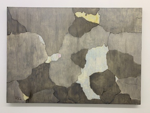 《溪谷空长—2》80× 100 cm 布面油画&nbsp; 2020
