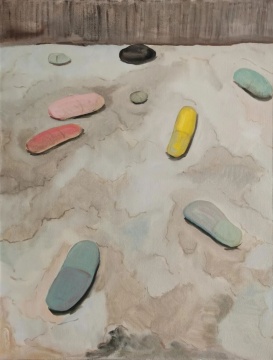 《旋归》80 × 60 cm 布面油画&nbsp; 2020
