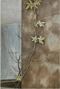 《天意无常》&nbsp;90 × 60 cm 布面油画&nbsp; 2020
