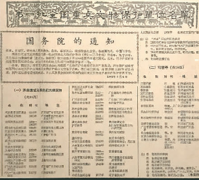 全国重点文物保护单位60年的变与不变 全国重点文物保护单位60年的变与不变