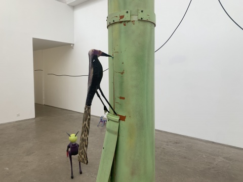《航空者》 52×18×10cm&nbsp;铸铝喷漆 2021 