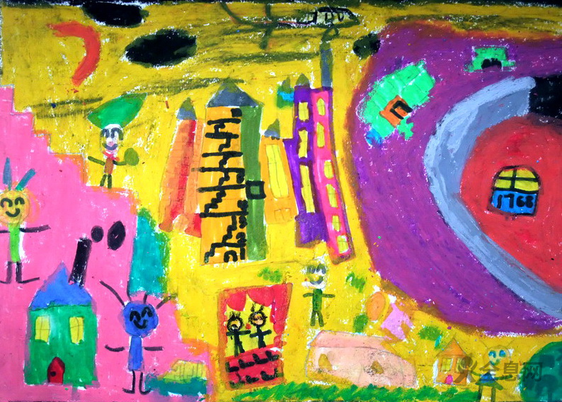 如何欣赏儿童画独有的美