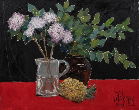 庞均《花静物》2009 