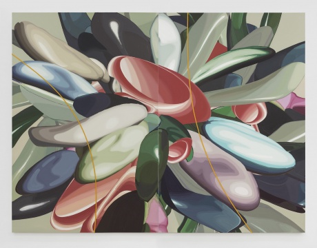 《稠密 No.5》&nbsp; 225×300cm 布面油画 2020 