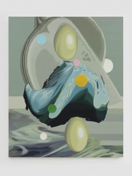 《稠密 No.5》&nbsp; 200×164cm 布面油画 2020 
