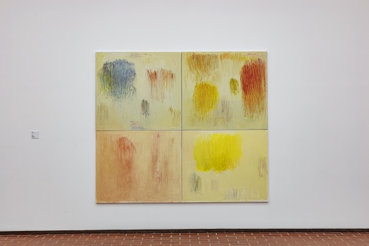 克里斯多夫·勒·布伦 《象限》 210.6 x 240.8 x 3.6cm&nbsp; 布面油画 2020 &copy;克里斯多夫·勒·布伦 图片由红砖美术馆提供 