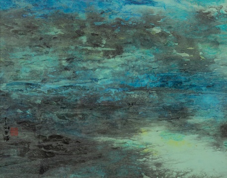 刘国松《树正群海》2005 