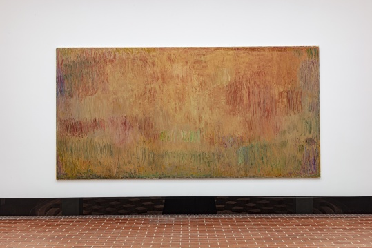 克里斯多夫·勒·布伦 《邂逅》220.3 x 440.1x4cm&nbsp;布面油画&nbsp; 2020 &copy;克里斯多夫·勒·布伦 图片由红砖美术馆提供 