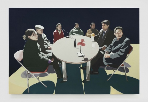 《麦克风又坏了》 200×300cm 布面油画 2020 