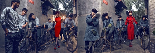 胡同的青春岁月，杜鹃，Vogue，2009 &copy;陈漫 