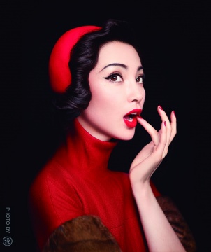 小红帽，李冰冰，时尚芭莎，2010 &copy;陈漫 