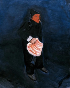 《年货之二》&nbsp; &nbsp;布面油画 160x130cm 2011 